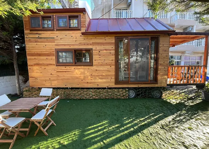 펜션 Tiny House In Altinkum, 100 M From The Sea 디딤